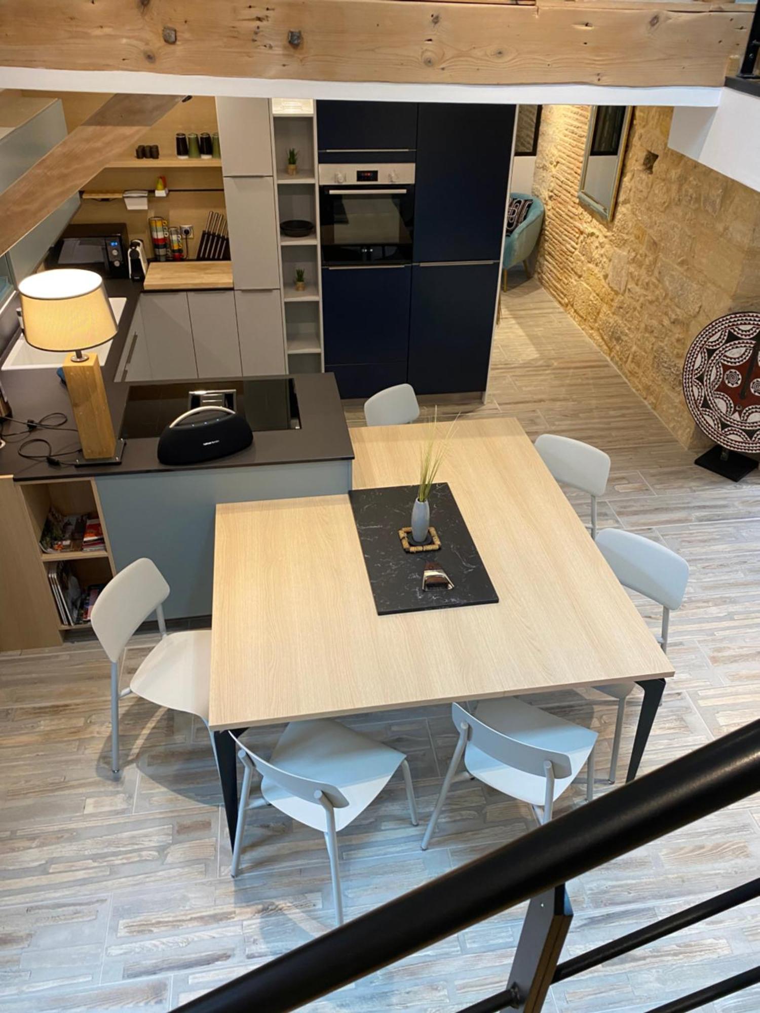 Appartement Avec Terrasse & Parking Sarlat Centre Exterior foto